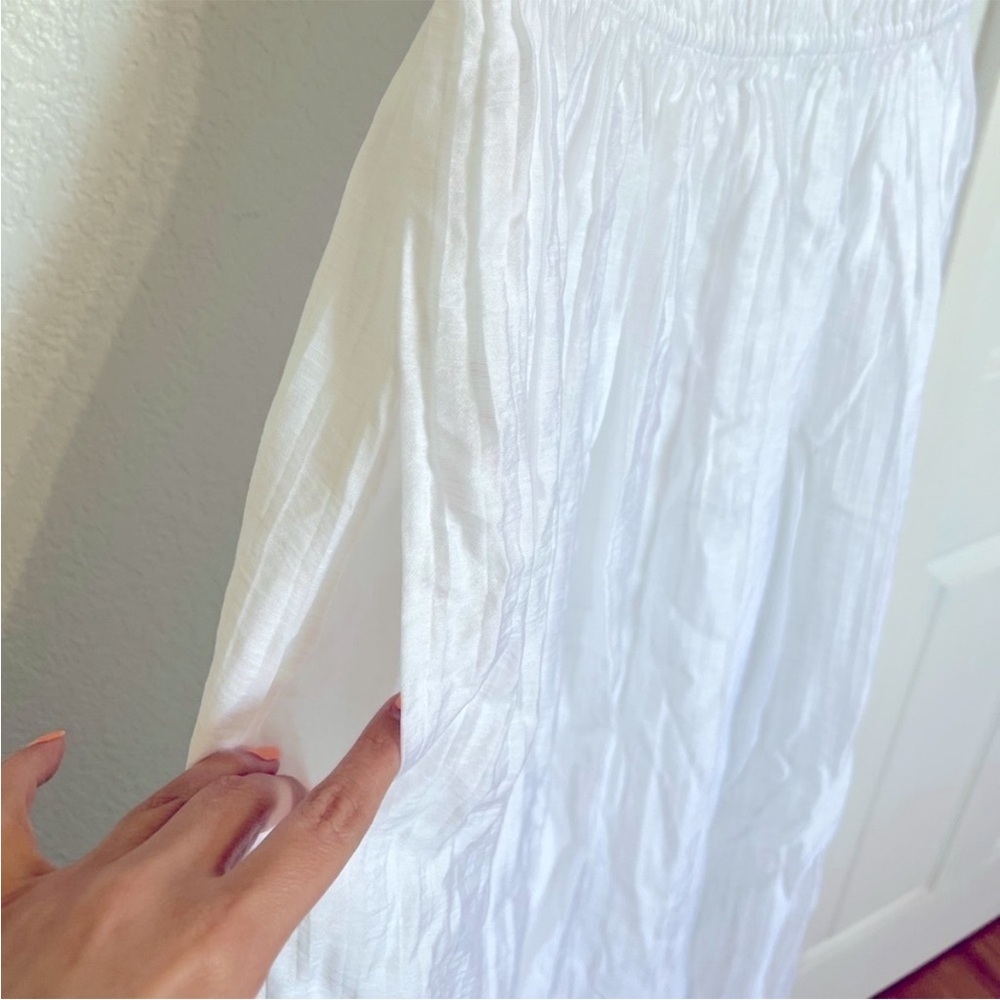 Vince Pleated Double V-Neck Dress - Picture 6 of 10